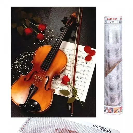 Набір алмазної мозаїки (вишивки) Cornix Art 40 x 30 см AY89 - фото 1