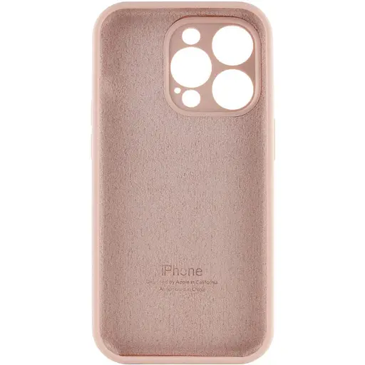 Чохол Epik Silicone Case Full Camera Protective AA для Apple iPhone 15 Pro Max 6.7 Рожевий/Pink Sand - фото 4
