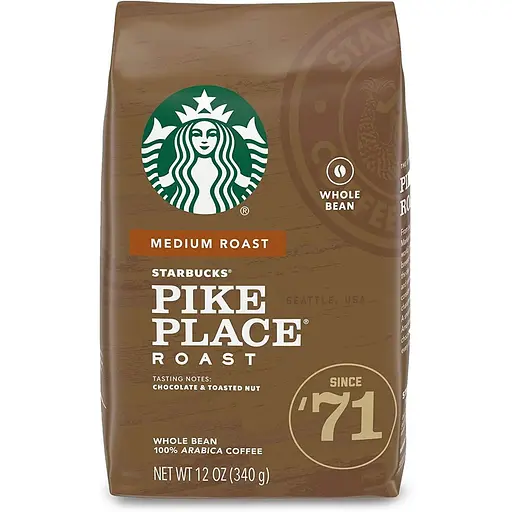Кофе в зернах Starbucks Pike Place 340 г - фото 1