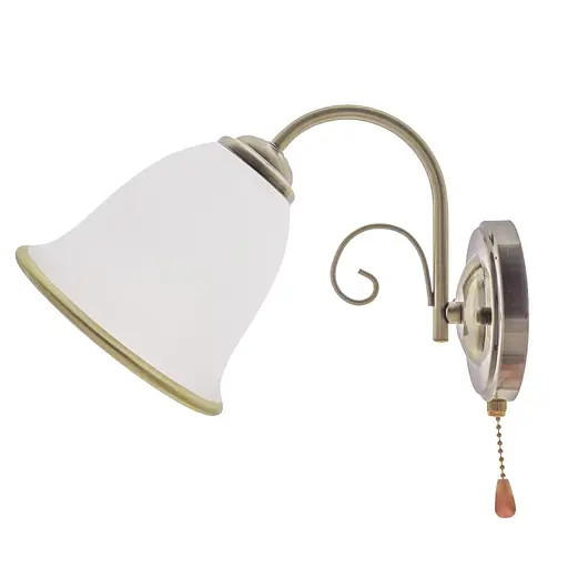 Бра Brille LK-575W/1 настінне накладне класичне E27 AB - фото 5