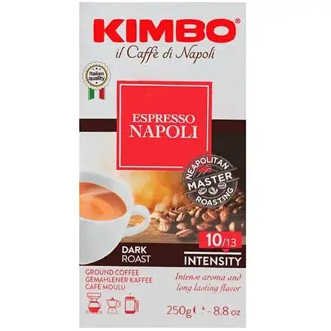 Кофе молотый Kimbo Espresso Neapoletano 250 г - фото 1