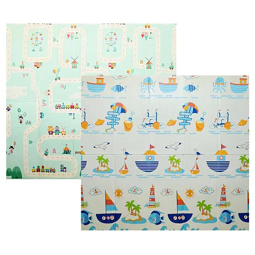 Розвиваючий термокилимок "Пляж" MR 1316-1-3 розмір 180x200х0,8 см