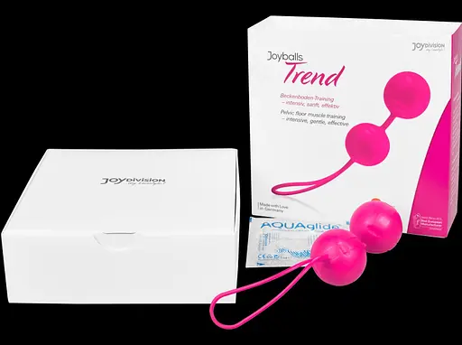 Вагінальні кульки Joyballs Trend, 3.5 см, рожевий - фото 4