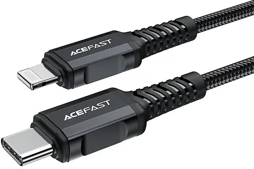 Дата кабель Acefast MFI C4-01 USB-C to Lightning aluminum alloy (1.8m) - фото 2