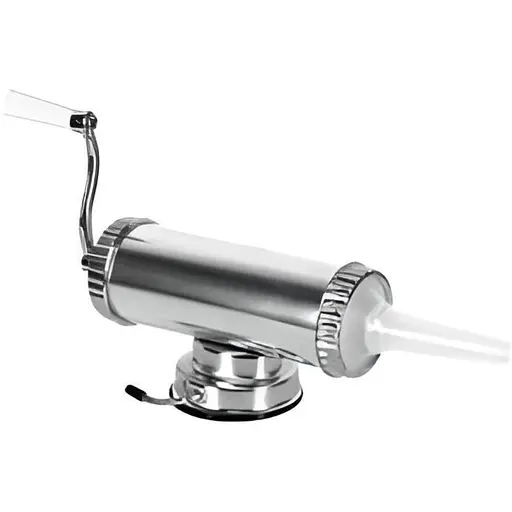 Шприц для виготовлення ковбас Bohmann BH 02-750 ручний 2.5 кг Сірий - фото 1