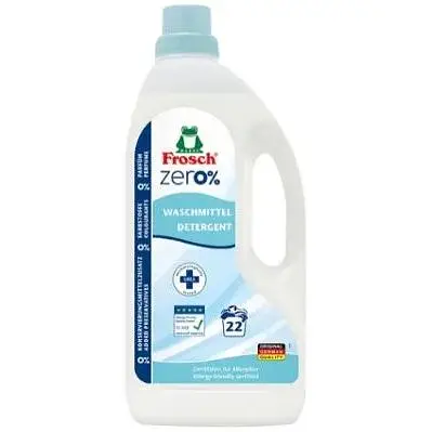 Рідкий пральний порошок Frosch Zero Сенситив 1.5 л антиалергенний