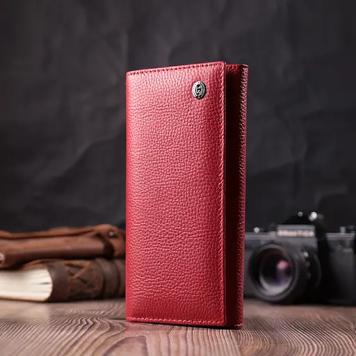 Кожаный женский кошелек ST Leather 18.5х9х3 см acs0028445 - фото 6