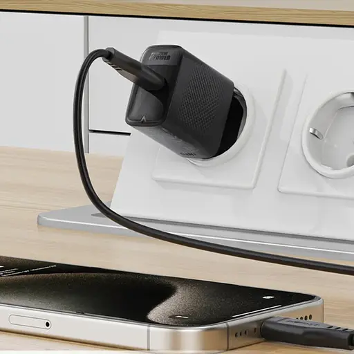 МЗП Acefast A104 GaN PD25W (1USB-C) Black - фото 3