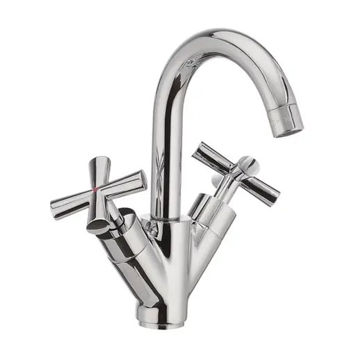 Змішувач для умивальника Haiba Sentosa 001 HB0354 Хром - фото 1