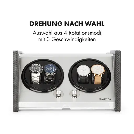 Ротомат ящик для автоподзавода часов Klarstein Tokyo 4 (10032800) - фото 2