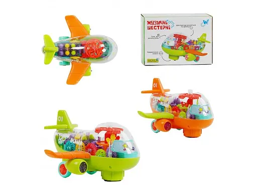 Самолет музыкальный, WToys - фото 2