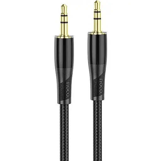 Кабель Hoco Transparent Discovery Edition AUX audio cable UPA25 1 м - фото 1