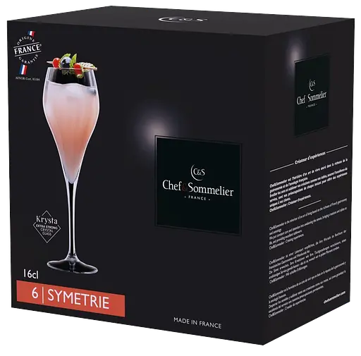 Набор бокалов C&S Symetrie 6х160 мл (6939887) - фото 4