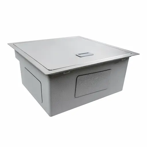 Кухонна мийка прихована нержавійка Platinum TZ 50x50, Нержавіюча сталь - фото 8