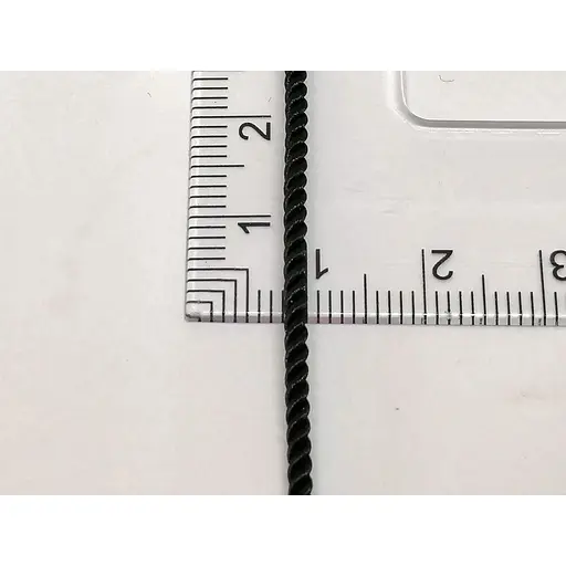 Ювелірний шовковий шнурок Імперія золота з золотими вставками. ПК100.1И 40 - фото 4