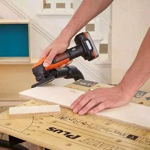 Шлифмашина вибрационная аккумуляторная Black&Decker без АКБ и ЗУ BDCDS12N - фото 4