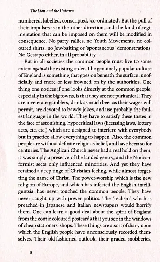 The Lion and the Unicorn. Socialism and the English Genius - фото 9