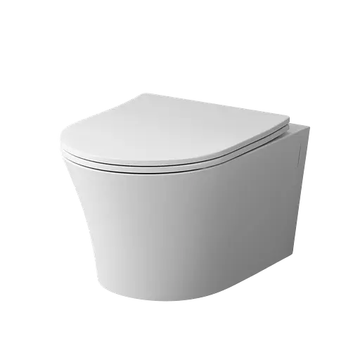 Унитаз подвесной FlashClean Am.Pm Tender с сиденьем микролифт белый C45A1700SC, Белый - фото 1