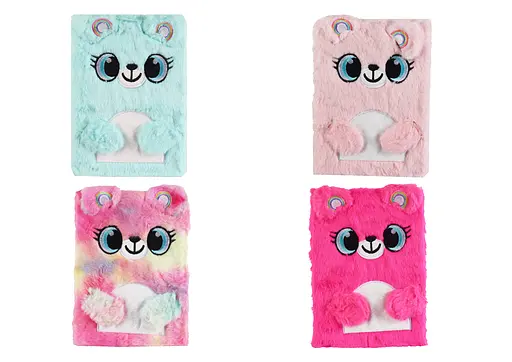 Блокнот пухнастий Пушистик, 80 аркушів, клітинка, 80 г/м² (В асортименті) - фото 2