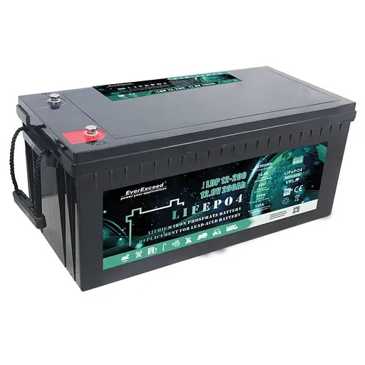 Аккумуляторная батарея литий-железо-фосфатная 12.8В 200А*ч EverExceed LDP 12-200 LiFePO4 (44-00509) - фото 3