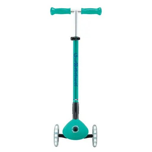 Самокат Globber Elite Lights колеса з підсвіткою 50 кг смарагдово-зелений (439-607-3) - фото 5