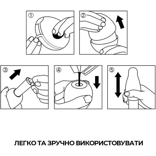 Мастурбатор-яйце Tenga Egg Crater (E23733) [96210] - фото 3