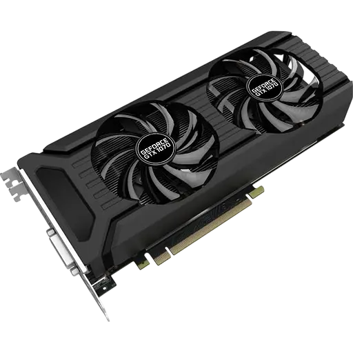 Видеокарта GeForce GTX 1070 8GB Palit Dual (NE51070015P2-1043D) Б/У - фото 2