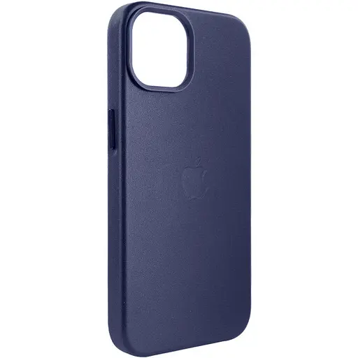 Шкіряний чохол Epik Leather Case AA Plus with MagSafe для Apple iPhone 12 Pro/12, 6.1 Violet - фото 4