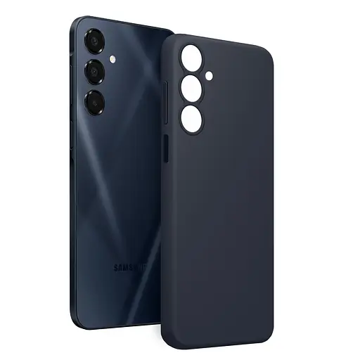 Чехол Make Samsung A16 Silicone Black - фото 4