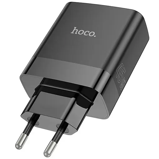 СЗУ Hoco C127A Intelligent PD45W (3USB-A/1C) Black - фото 2