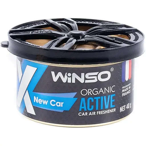 Ароматизатор Winso X Active Organic New Car нова машина 40 г - фото 1