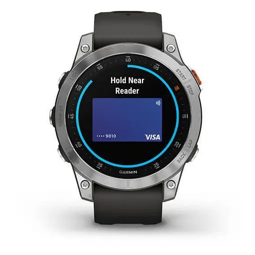 Смарт-часы Garmin Epix Gen 2 Standard Edition 47 мм Slate Steel with Graphite Band 010-02582-00/01 (70947) - фото 4