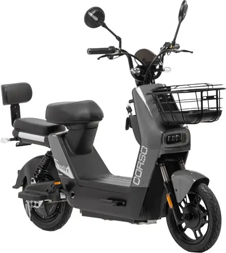 Електроскутер Двомісний Corso Swift SW (500W/60V/20Ah) Сірий