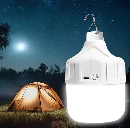 Яркий кемпинговый фонарь, лампа LED светодиодная 5V 40W с мощным аккумулятором - фото 2