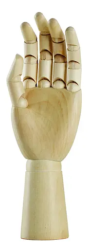 Манекен правой руки Sennelier, деревянный (муж)