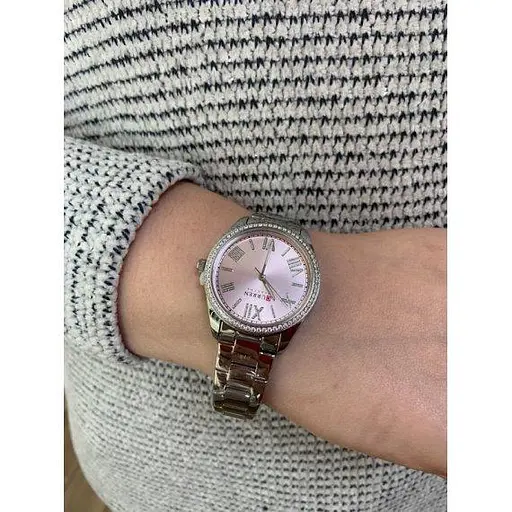 Часы женские наручные Curren Silvia (Серебристый) - фото 6