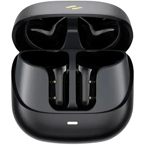 Навушники бездротові Havit TW905 Black Bluetooth 5.3 мікрофон динаміки 10 мм зарядний кейс Type-C 28 mAh / 300 mAh (HV-TW905) - фото 2