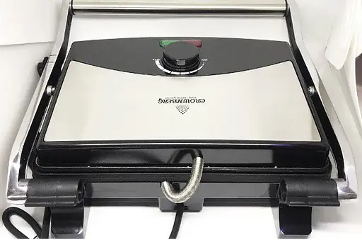 Электроприжимной гриль Crownberg CB-1067 антипригарное покрытие лоток для жира 2000 Вт - фото 7