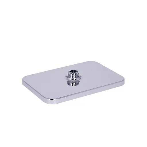 Верхний душ Qtap Hlavova 260x180 мм прямоугольный QTHLA107CRM45785 Chrome/White, Белый - фото 3