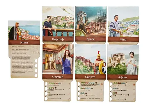 Настольная игра Kilogames Хора. Расцвет империи (Khora. Rise of Empire) (укр.) (KG-2640) - фото 9