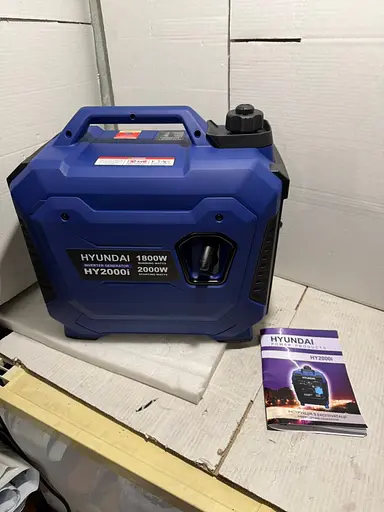 Інверторний бензиновий генератор HYUNDAI HY2000i (1.8/2.0 кВт), з мідною обмоткою - фото 4