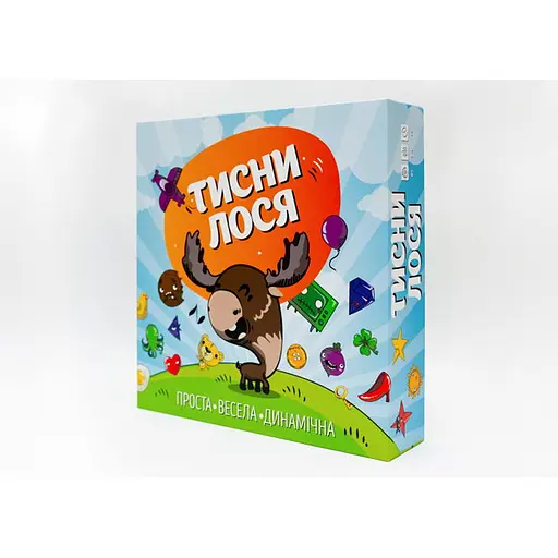 Настольная игра Fun Games Shop Жми Лося! (укр.) (FGS43) - фото 1