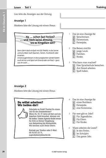 Fit fur Fit in Deutsch 1 + 2. Buch + CD - фото 6