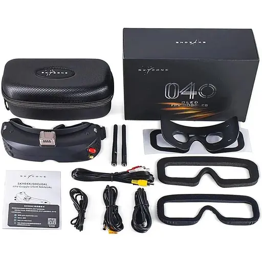 FPV очки Skyzone FPV SKY04O Pro 5.0G Black (SKY04OP5G) [137068] - фото 4