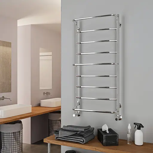 Водяной полотенцесушитель Kosser Микс 800x530/7 ДМ07, Хром - фото 4