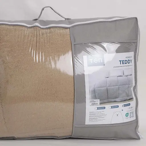 Одеяло ТЕП Teddy 150x210 см золотой беж (1-05207_35052) - фото 7