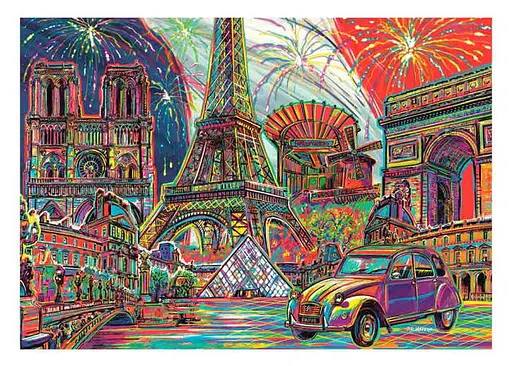 Пазл Trefl Кольори Парижа 1000 ел. (10524) - фото 2