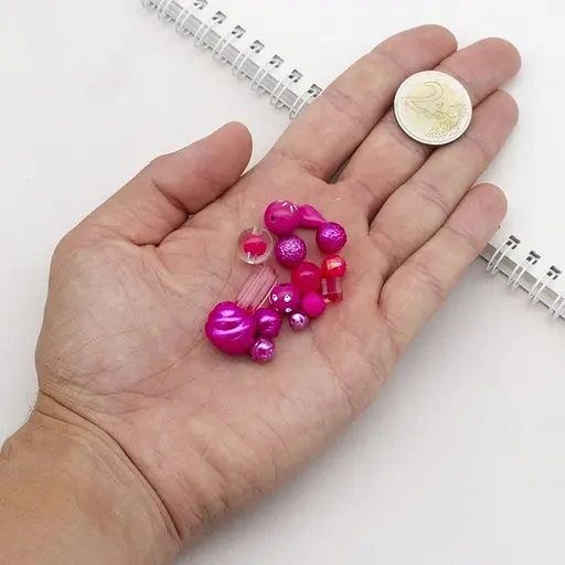 Декоративні намистинки для творчості Бомбей Dom Busin УТ100014226 в упаковці 56 шт - фото 5