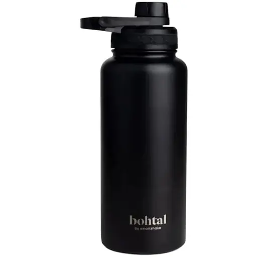 Пляшка для води Smartshake Bohtal Insulated Sports Bottle 960 ml/32 oz Black металева з подвійною вакуумною ізоляцією (11280001) - фото 1