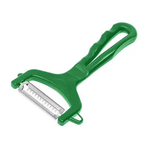 Ніж для нарізки соломкою овочів та фруктів (для корейської моркви) 13 см Зелений 85037 - фото 5
